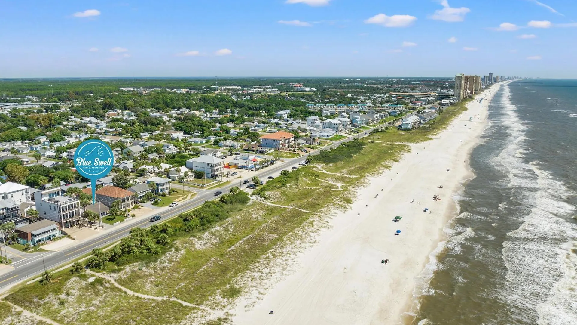 Cute Beach Cottage Steps To The Beach! Panama City Beach, Fl! Semesterbostad